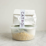 Mexican brown rice, black beans, avocado GF, NF