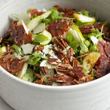 Rocket, green pear,  prosciutto GF