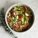 Rocket, green pear,  prosciutto GF