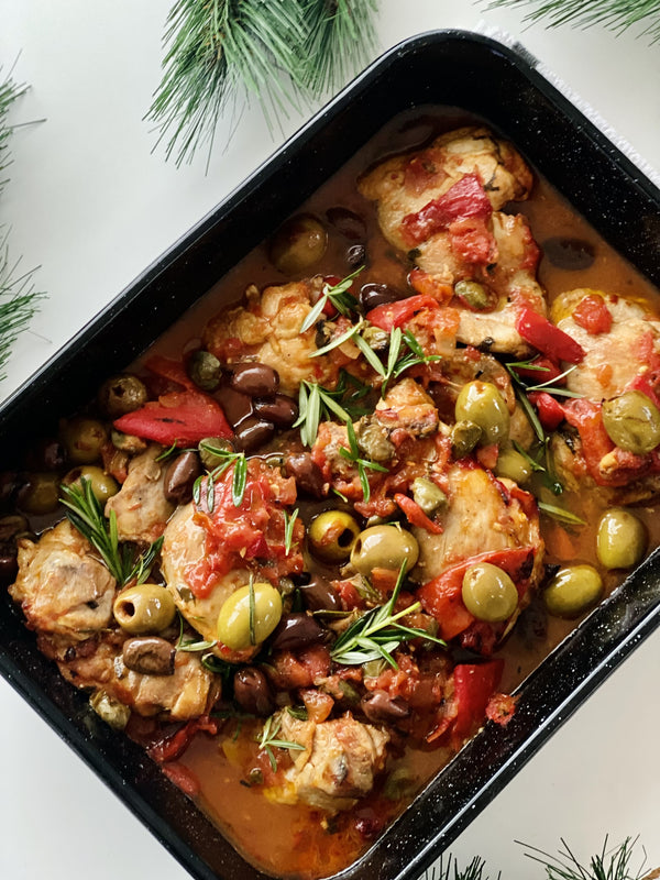 FREE RANGE CHICKEN CACCIATORE