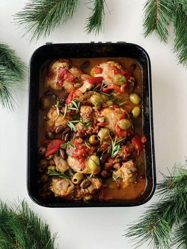 FREE RANGE CHICKEN CACCIATORE