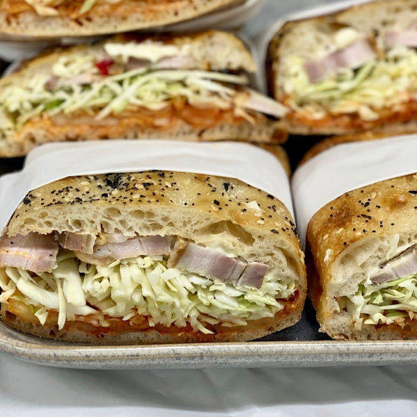 Free range pork, kimchi, slaw, aioli