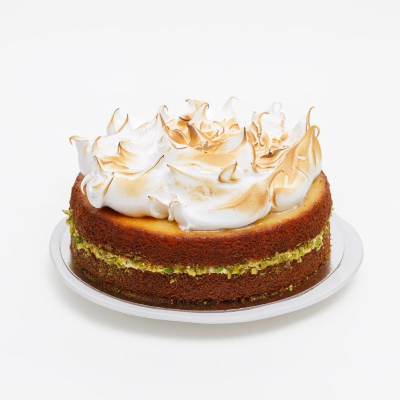 Lime Meringue Cake