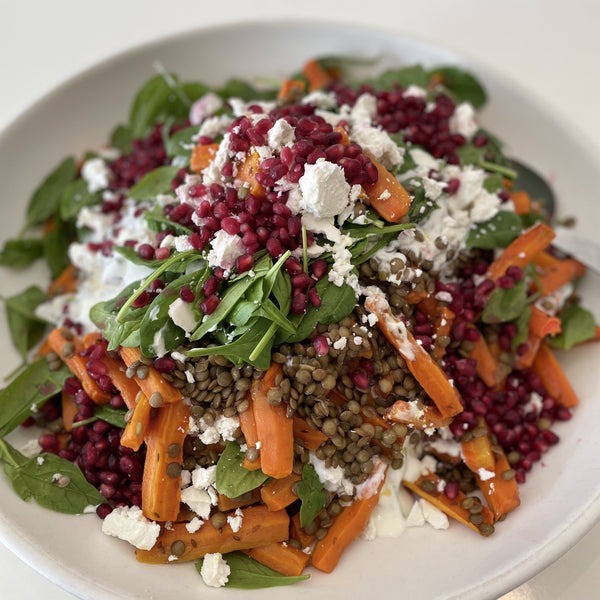 SALAD #4 - ROAST CARROT & LENTIL GF